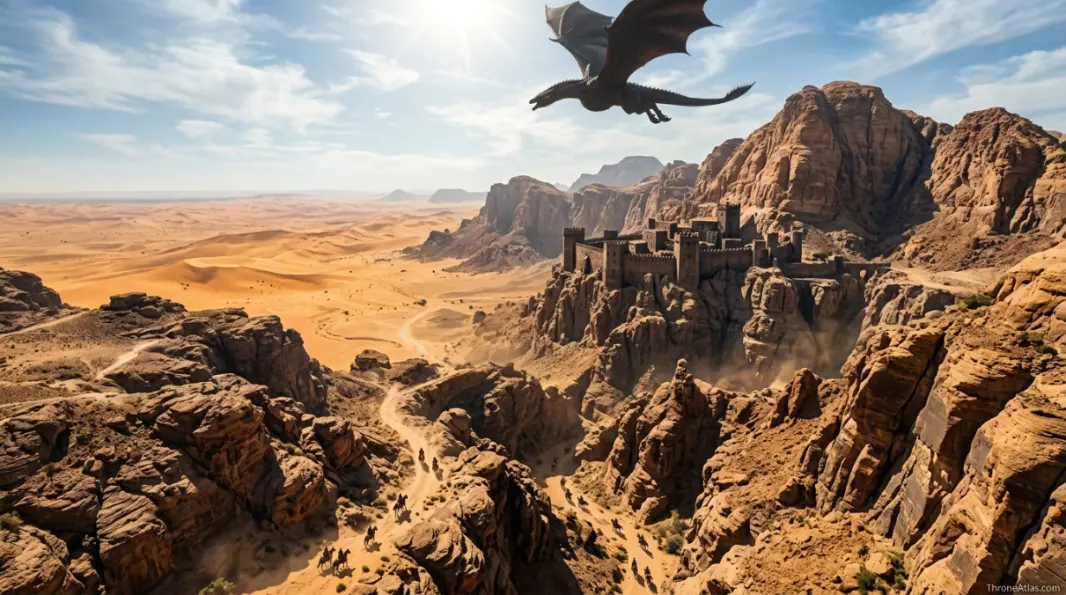 Dorne resistance desert image for Aegon’s Conquest map