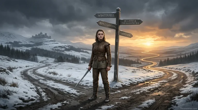 Arya Stark Journey Map