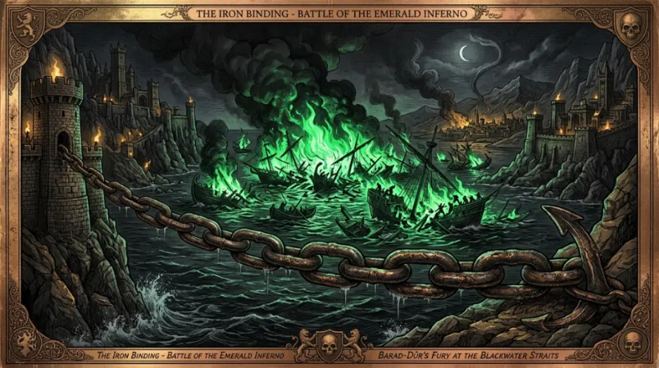 Battle of Blackwater Map location image for Blackwater Bay in ThroneAtlas guide