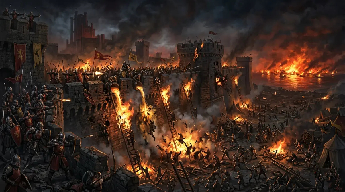 Battle of Blackwater Map political power location image for atlas guide