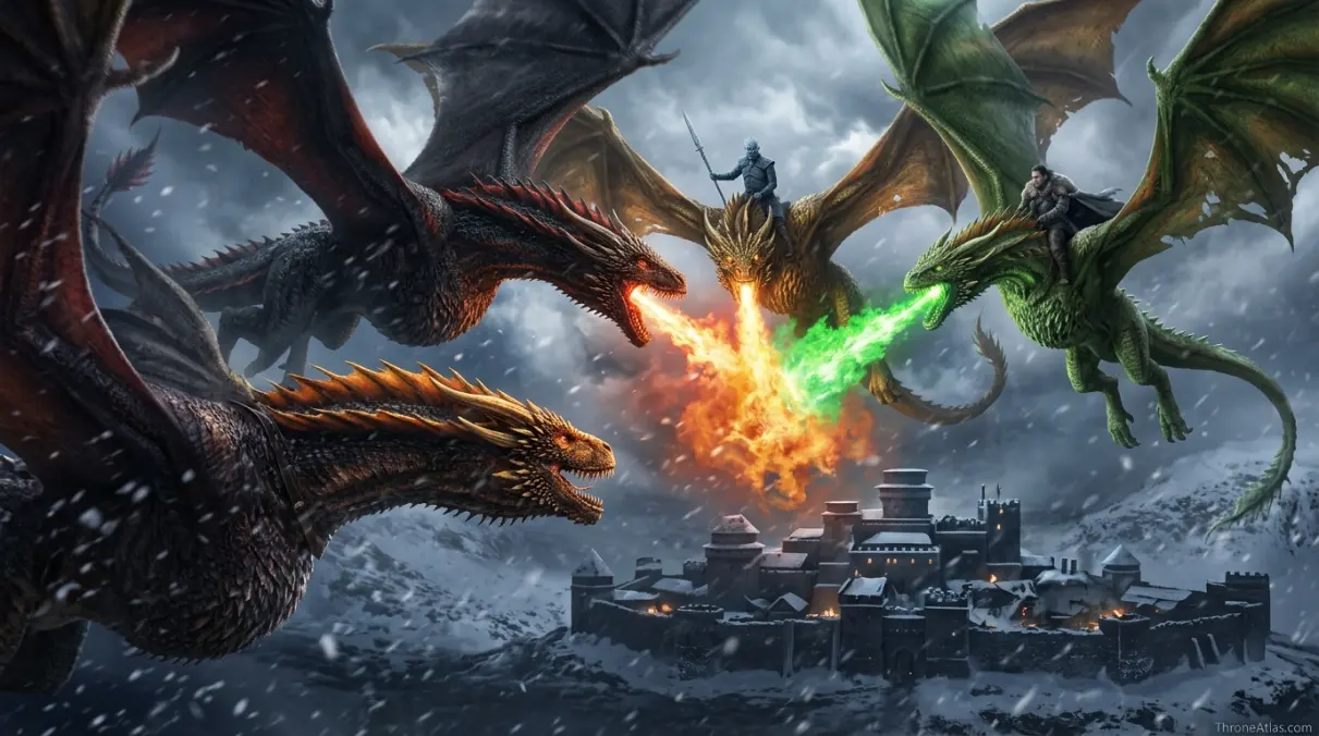 Winterfell trench and wall defense image for Battle of Winterfell