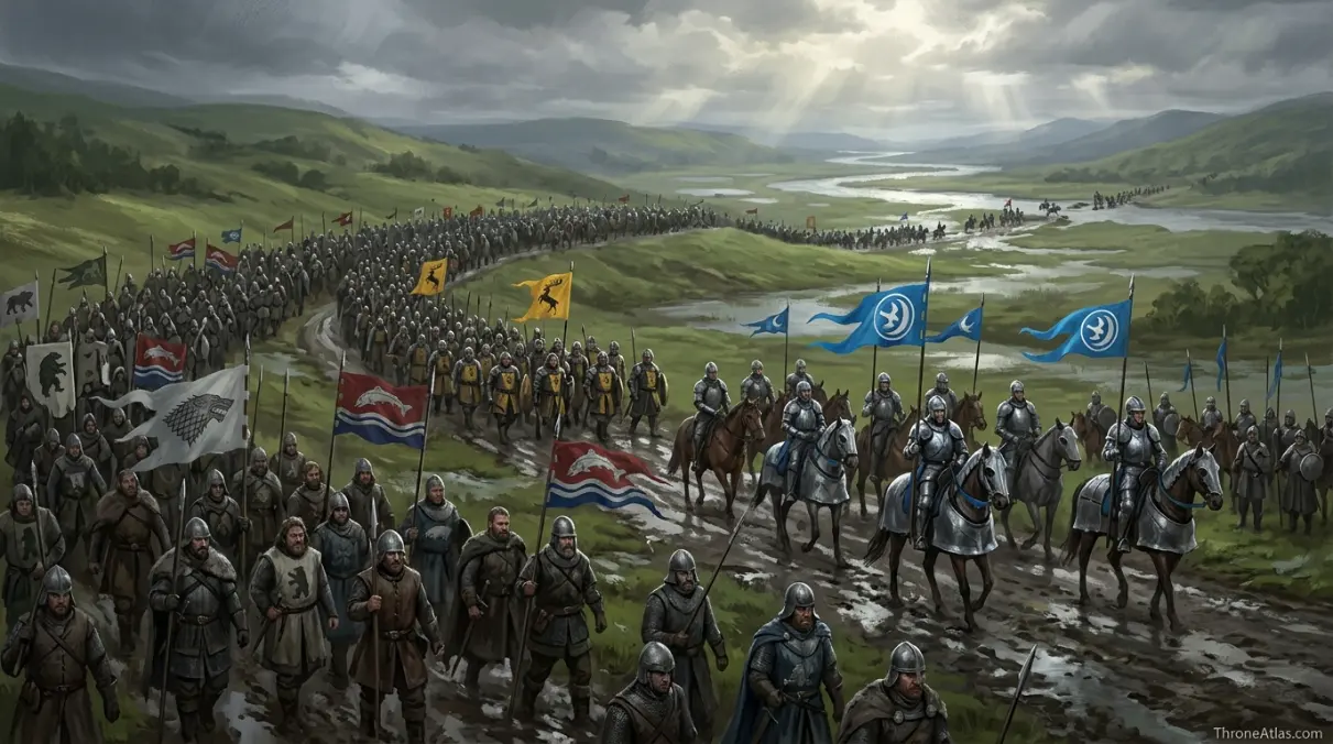 Open battlefield image for Robert and Rhaegar clash at the Trident