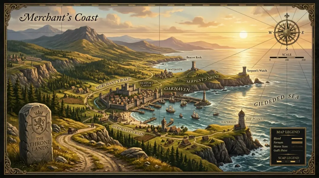 Dragonstone island route across Blackwater Bay placeholder image