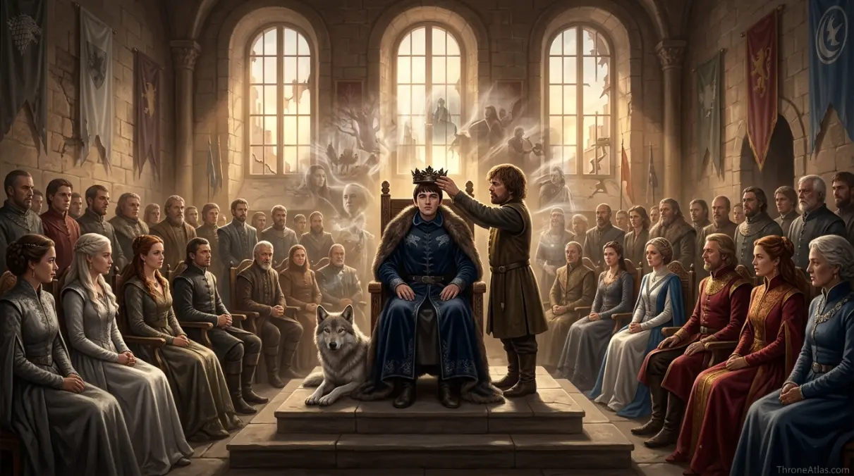 King&rsquo;s Landing council endpoint image for Bran Stark route