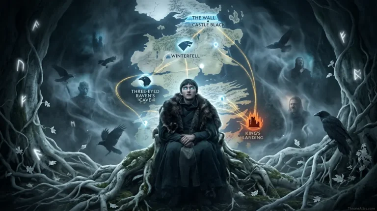 Bran Stark Journey Map