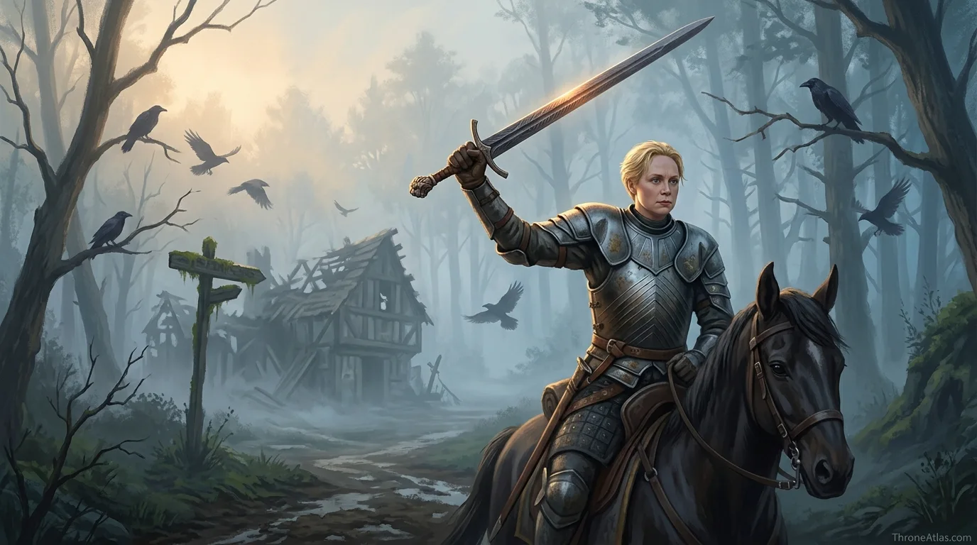 Renly camp route image for Brienne of Tarth map