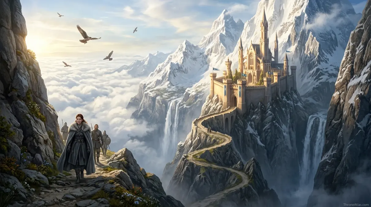 Inn at the Crossroads route image for Catelyn Stark and Tyrion arrest