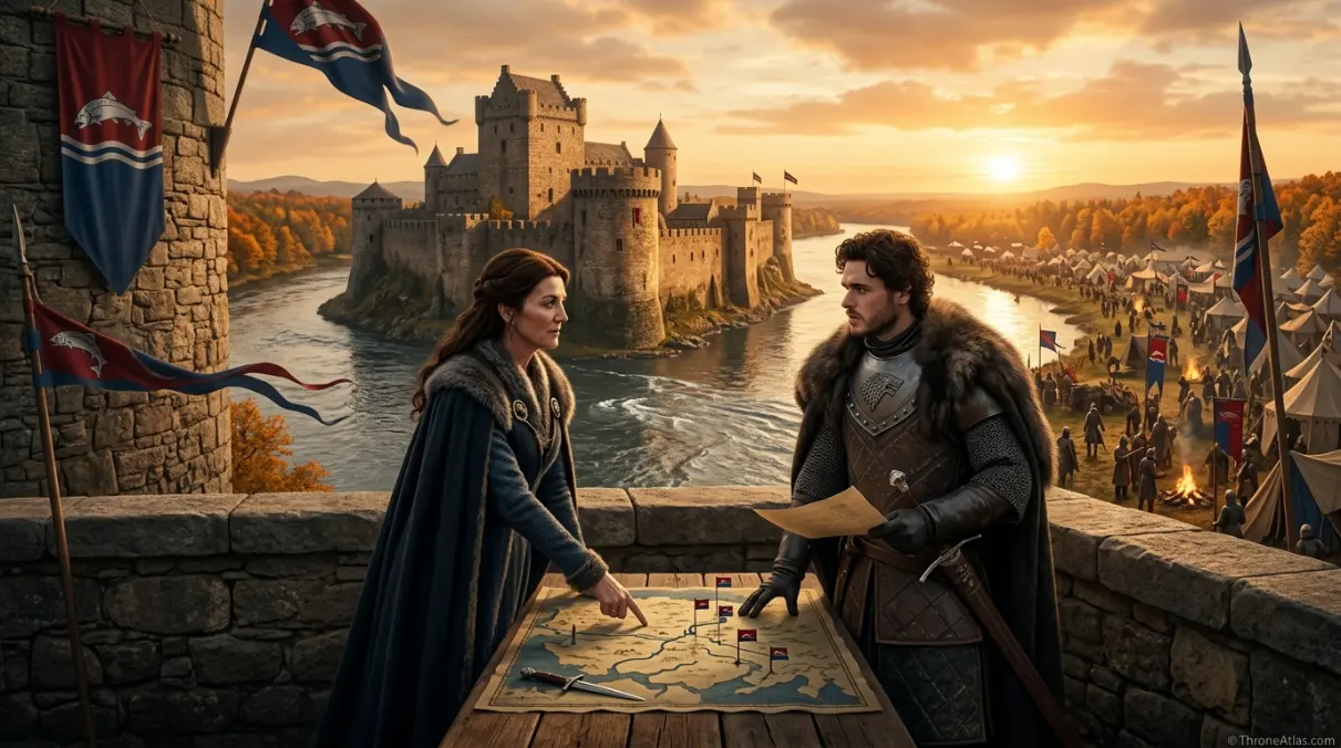 Eyrie Vale route image for Catelyn Stark journey map