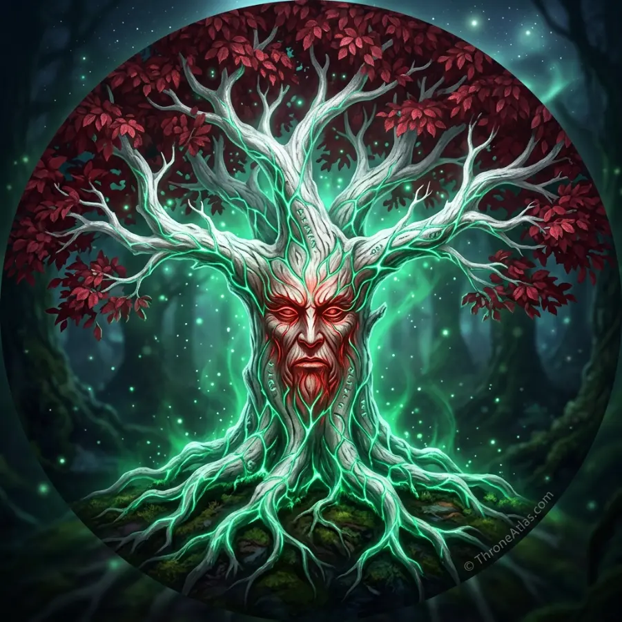 Children of the Forest Map compass rose for ThroneAtlas map guide
