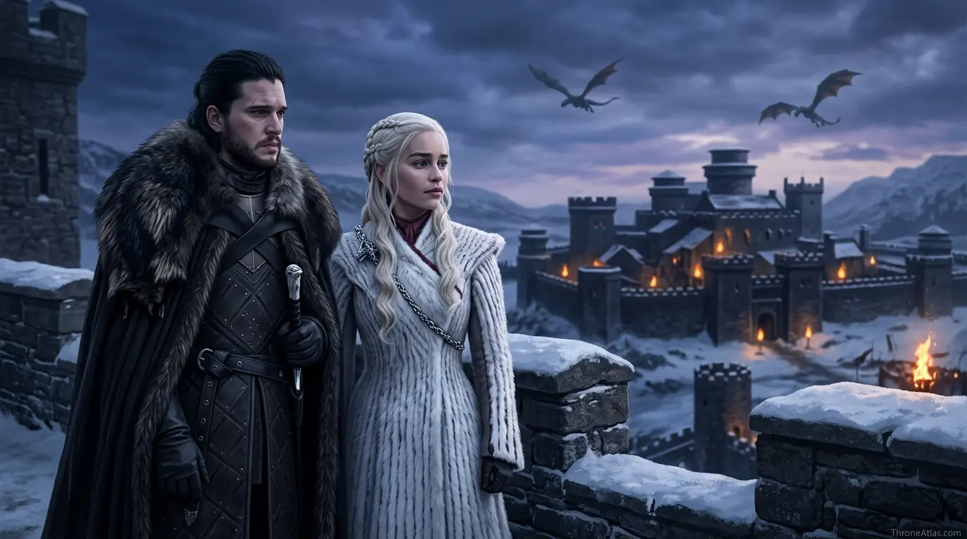 Dragonstone return image for Daenerys Targaryen journey route