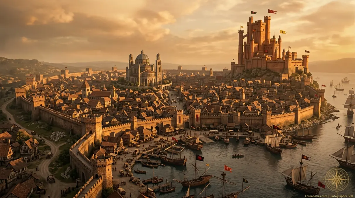 Team Black Dragonstone and Driftmark route image for Dance of the Dragons map