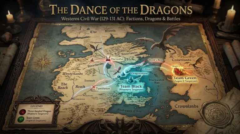 Dance of the Dragons Map