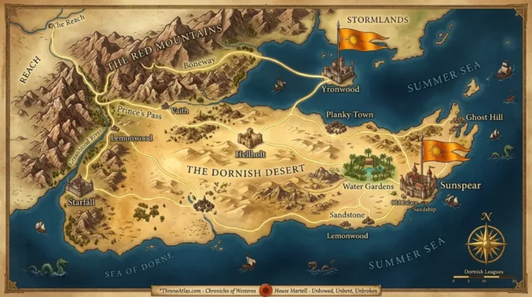 Dorne Map