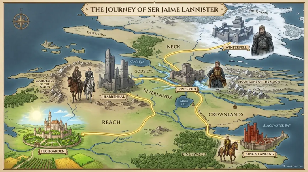 King&rsquo;s Landing final return image for Jaime Lannister journey