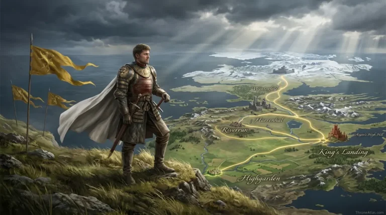 Jaime Lannister Journey Map