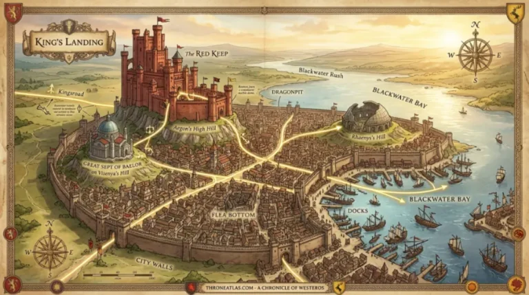 King&rsquo;s Landing Map