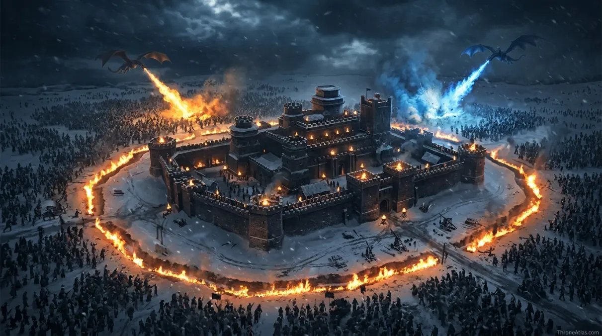 The Wall defense image for Long Night map
