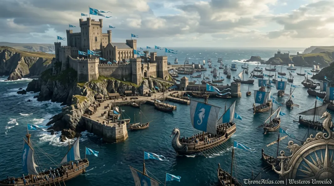 King&rsquo;s Landing succession route image for Rhaenyra Targaryen locations map