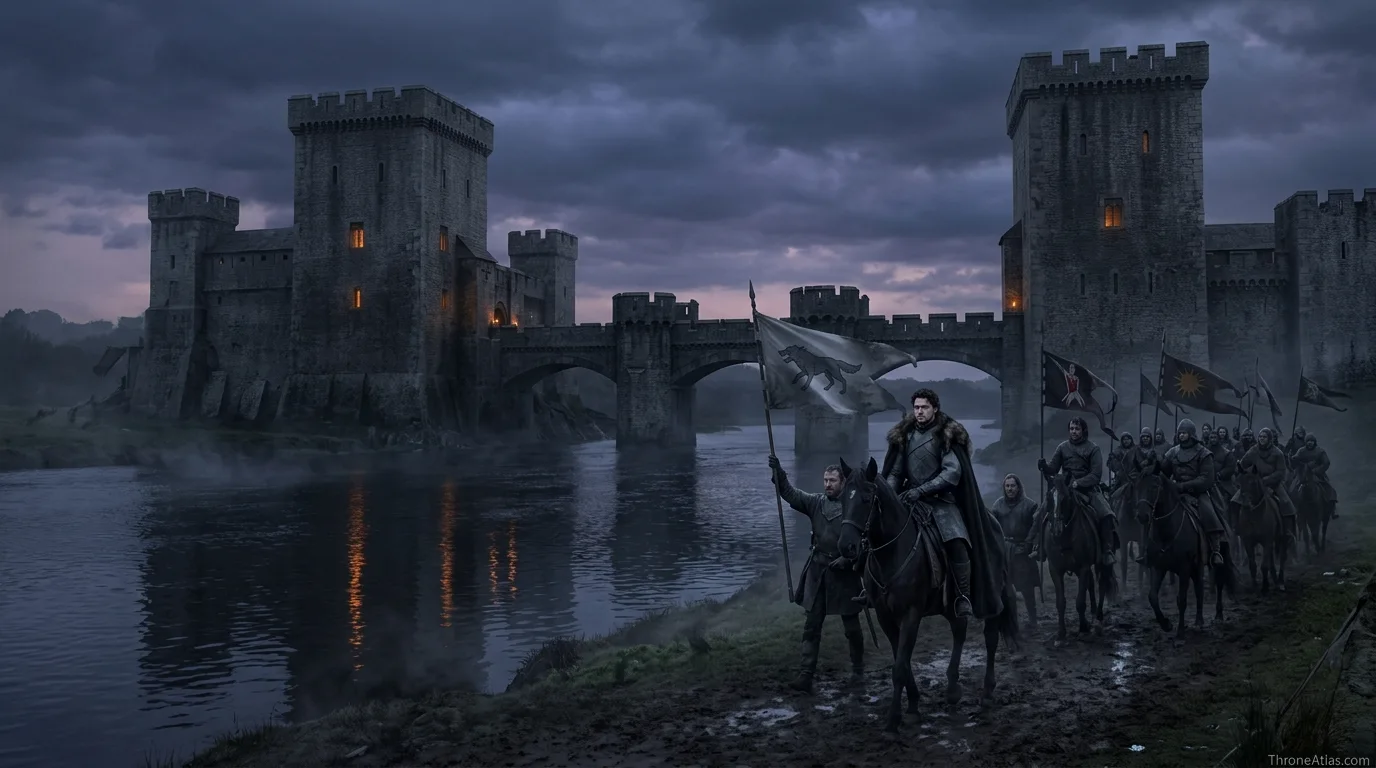 Red Wedding betrayal atmosphere image for Robb Stark campaign map