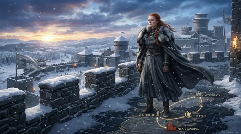 Sansa Stark Journey Map