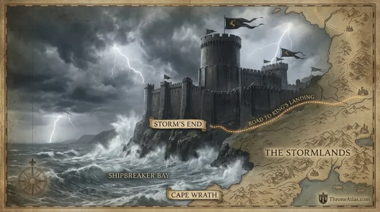 Storm&rsquo;s End Map