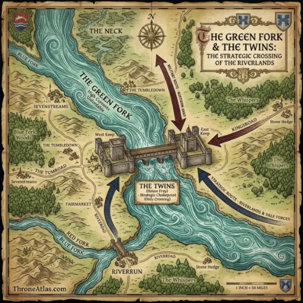 The Twins Map round compass reference image for ThroneAtlas map guide