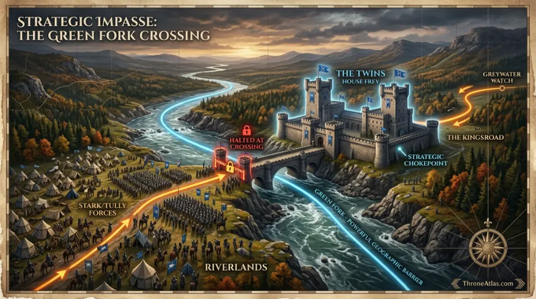 The Twins Map key location context image with medieval map atmosphere