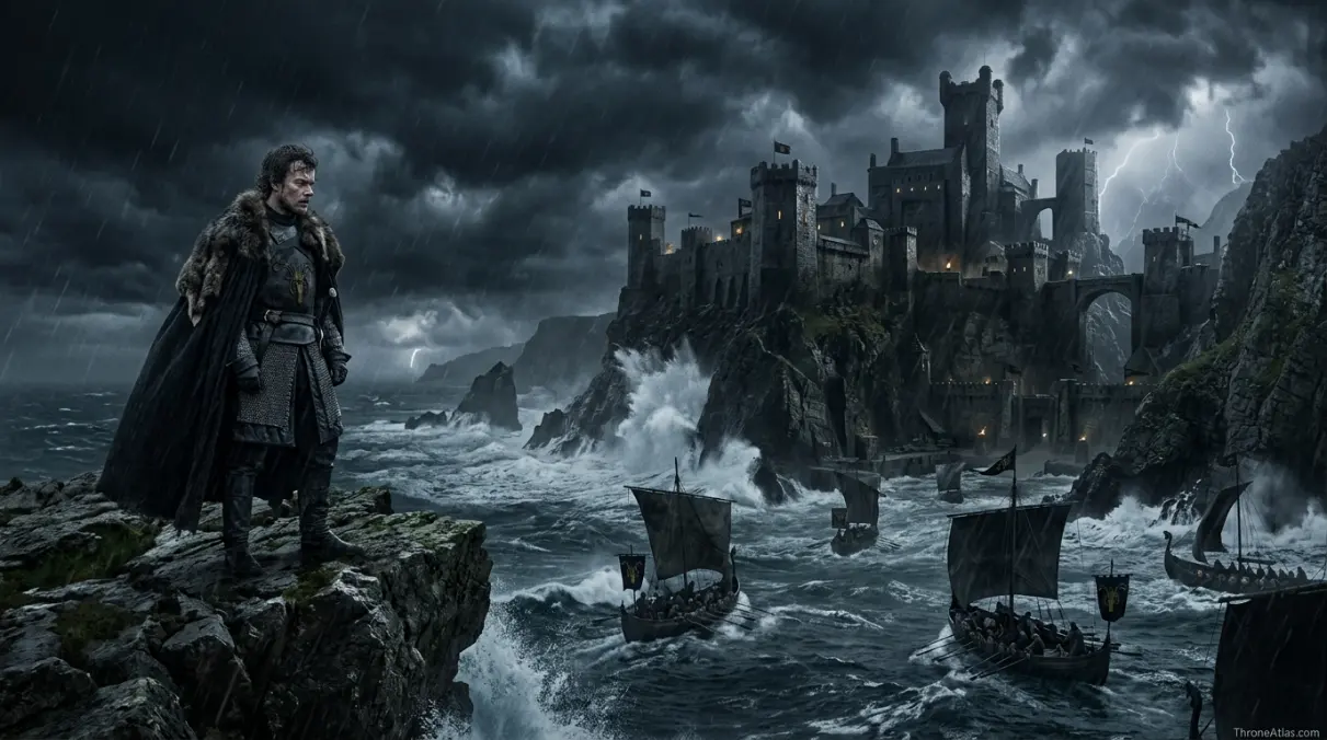 Pyke Iron Islands origin image for Theon Greyjoy journey map