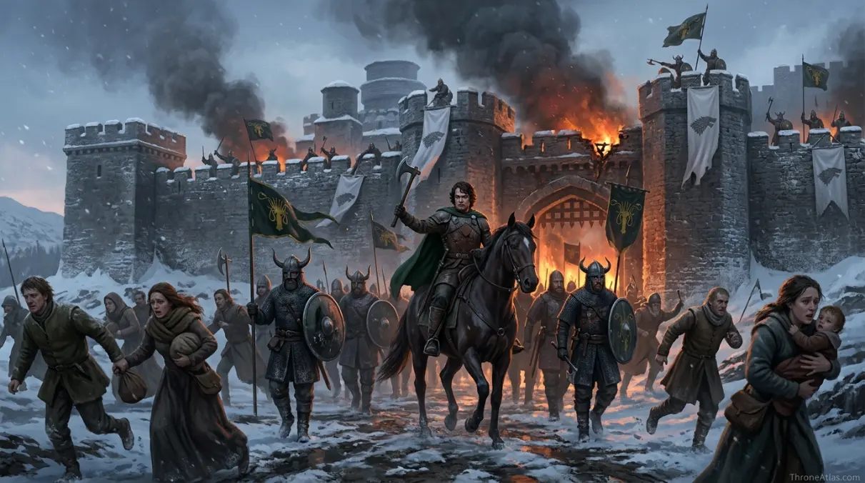 Winterfell seizure image for Theon Greyjoy betrayal route