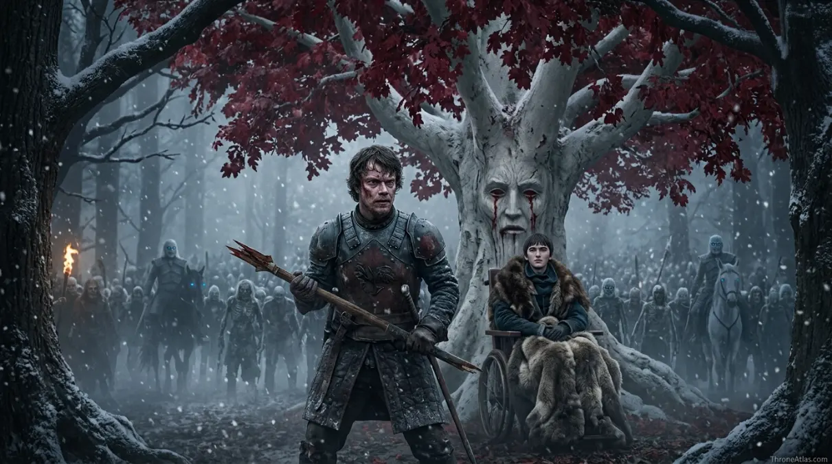 Godswood redemption image for Theon Greyjoy Battle of Winterfell route