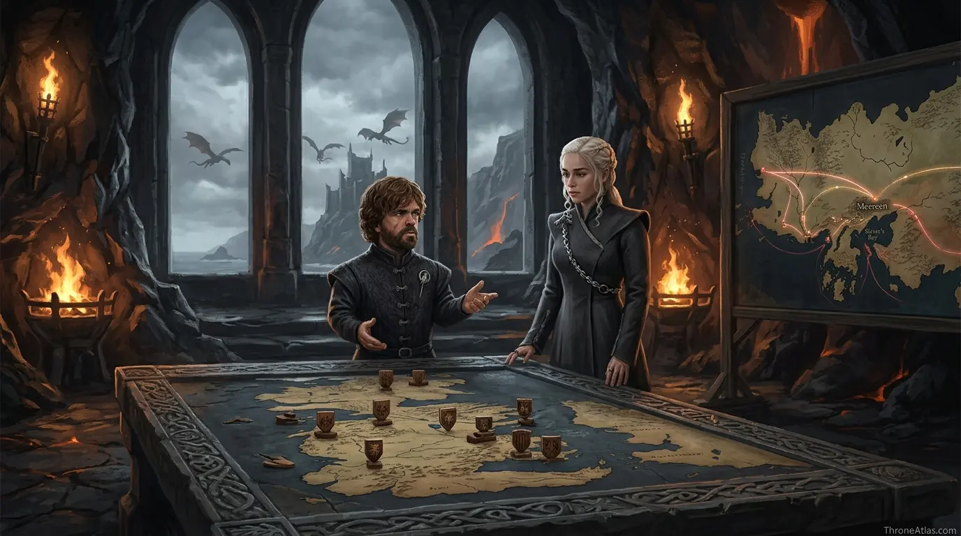 Dragonstone war council image for Tyrion Lannister route