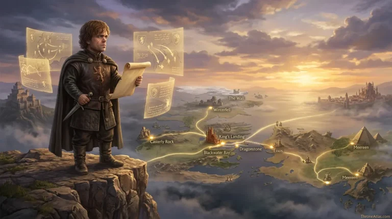 Tyrion Lannister Journey Map