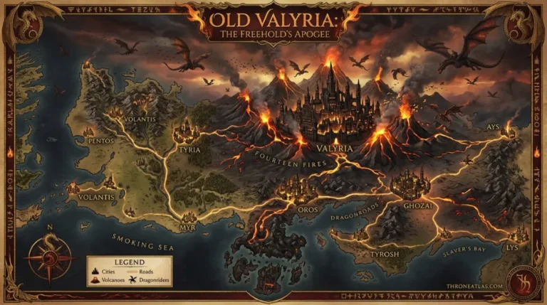 Valyria Map