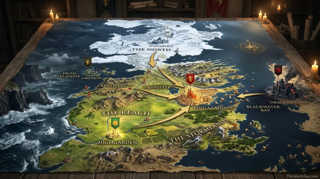 Blackwater Bay naval battlefield image for War of the Five Kings