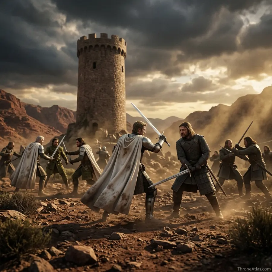 Battle at the Tower of Joy map movement and route logic
