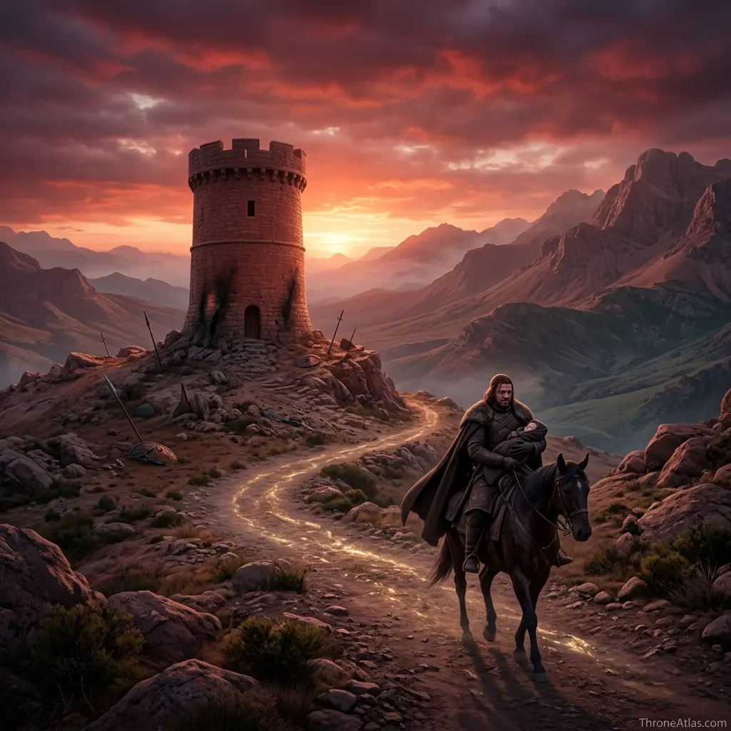 Battle at the Tower of Joy map aftermath geography