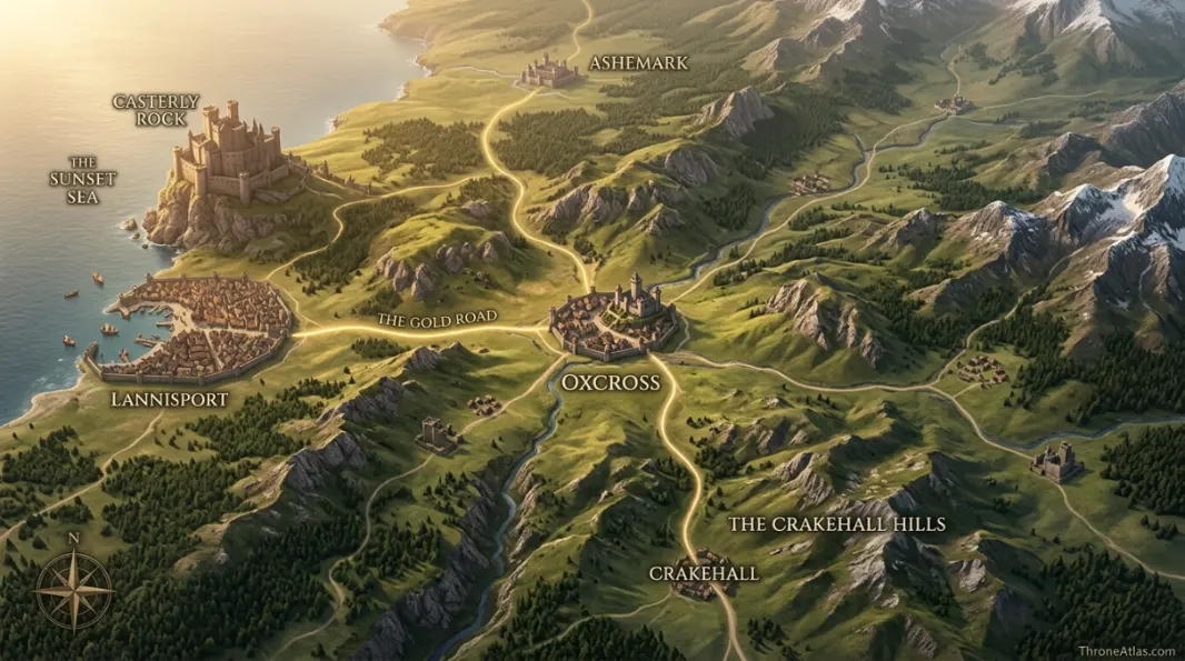 Battle of Oxcross map battlefield map overview