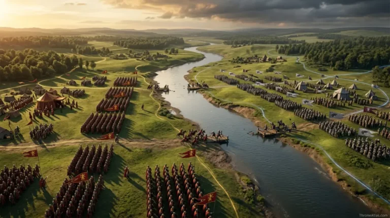 Battle of the Green Fork Map