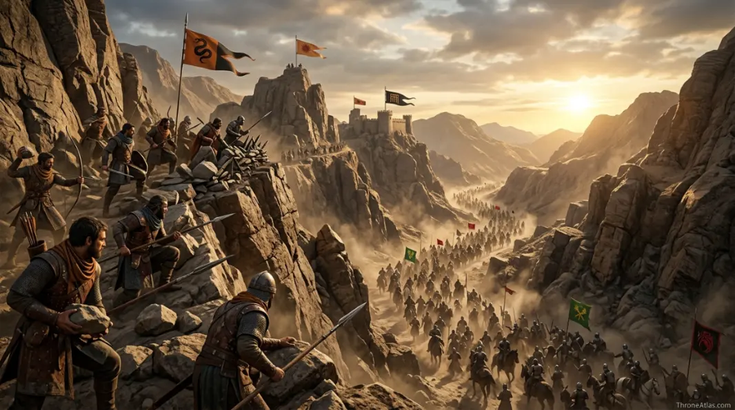 Boneway map lore context with surrounding Westeros and Essos geography