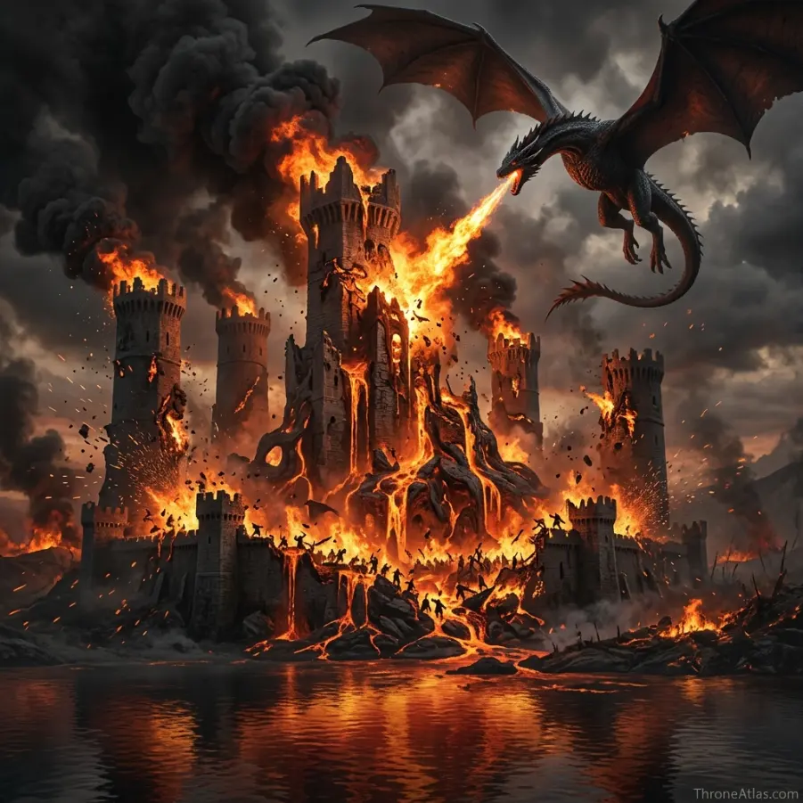 Burning of Harrenhal map movement and route logic