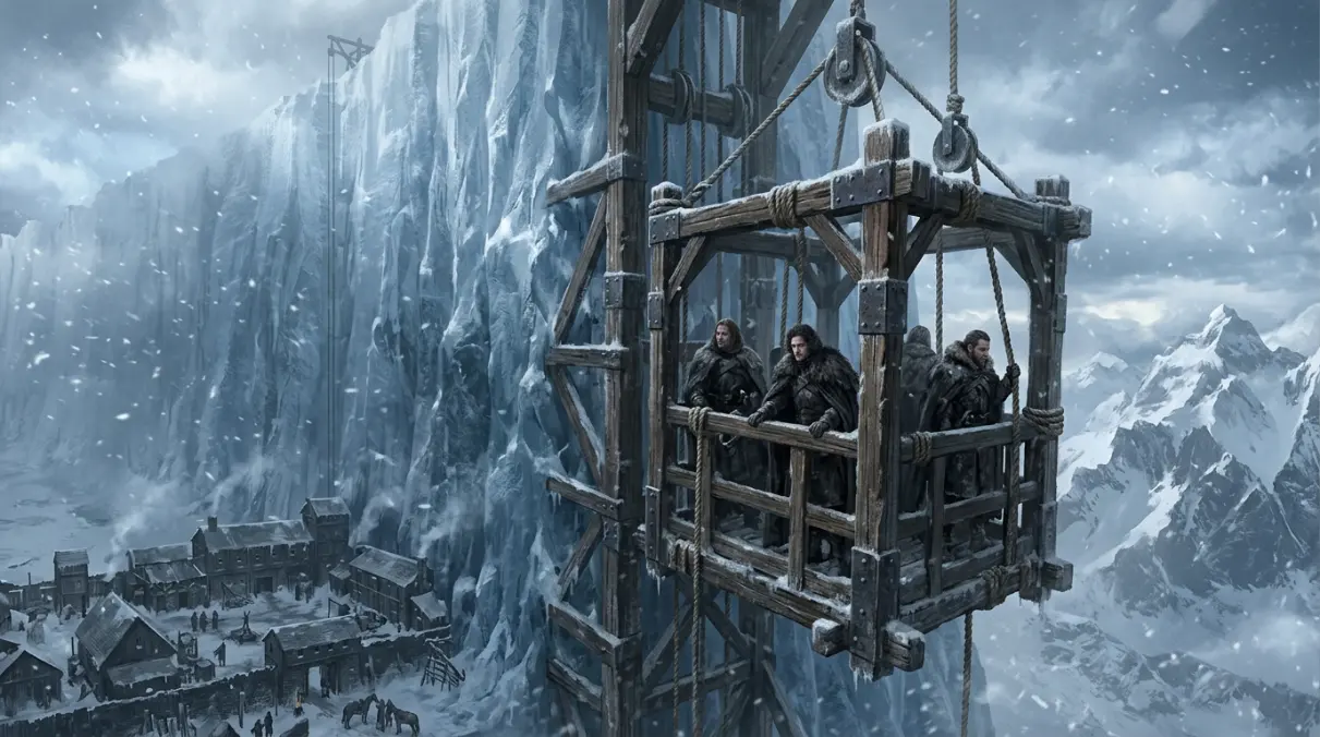Beyond the Wall northern approach image from Castle Black
