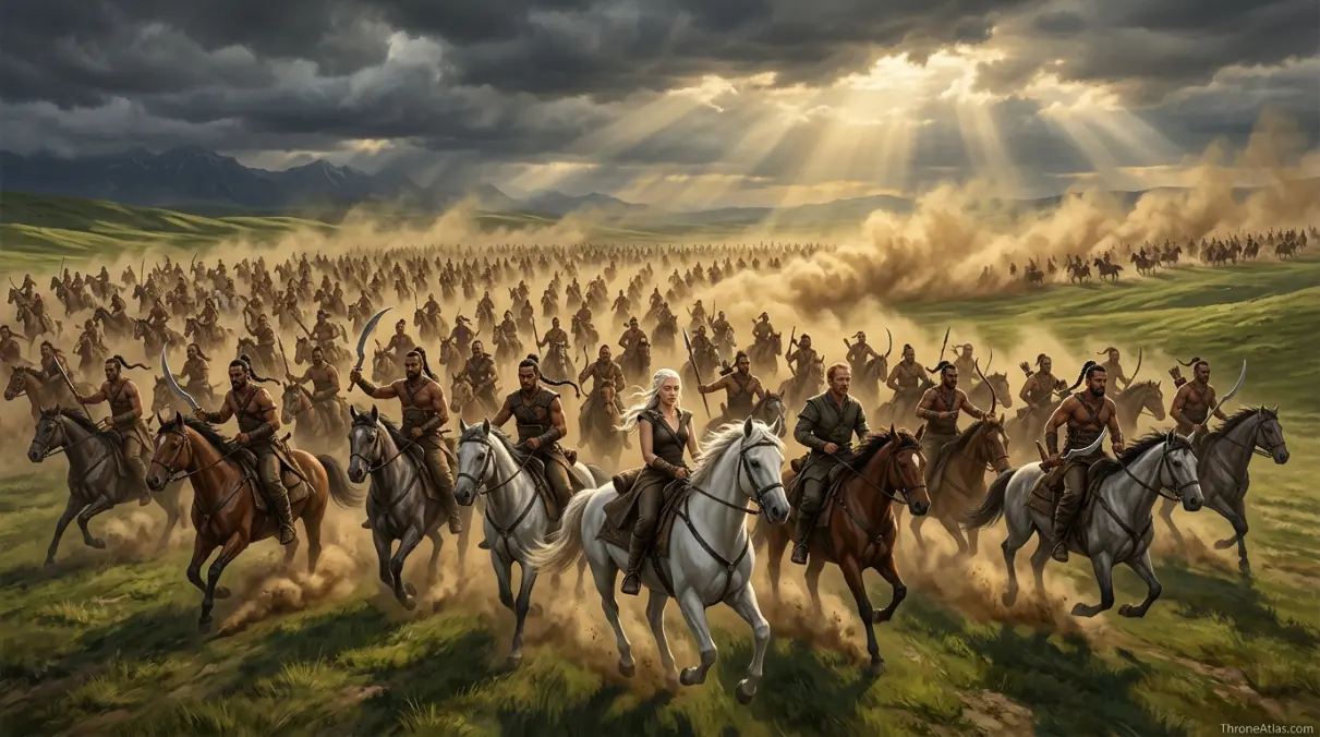 Open horizon image showing land sea feeling of Dothraki Sea
