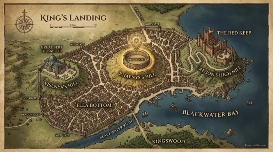 Dragonpit map cinematic Westeros atlas hero image