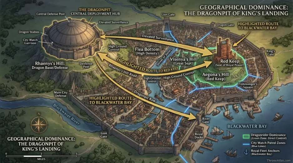 Dragonpit map book and show geography comparison view