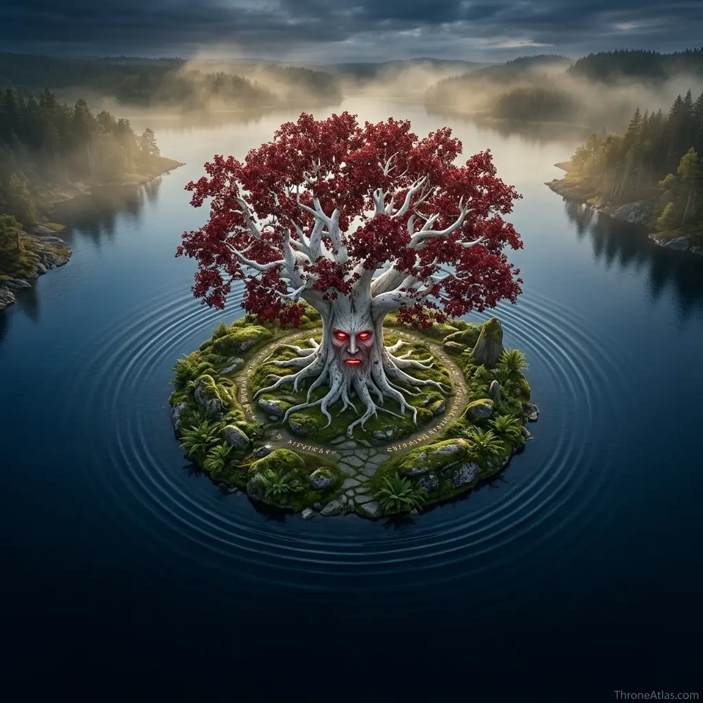 Gods Eye Map compass rose for ThroneAtlas map guide