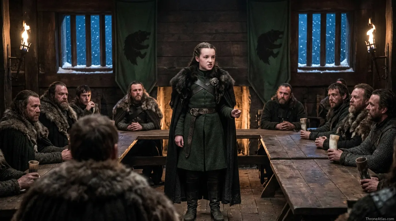 Jeor Mormont Castle Black route image for House Mormont map