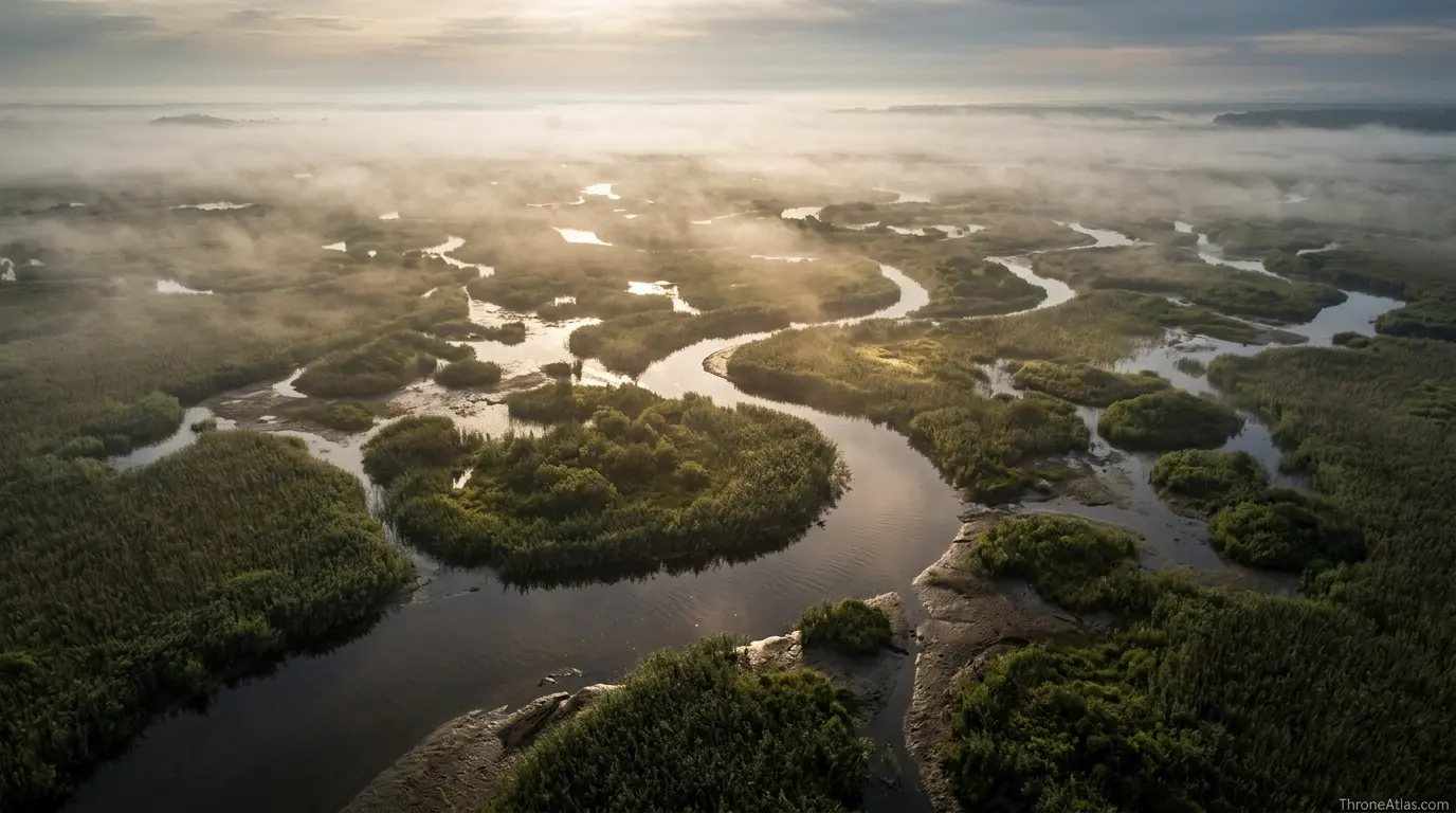 House Reed map image showing misty marshland and hidden Greywater Watch atmosphere