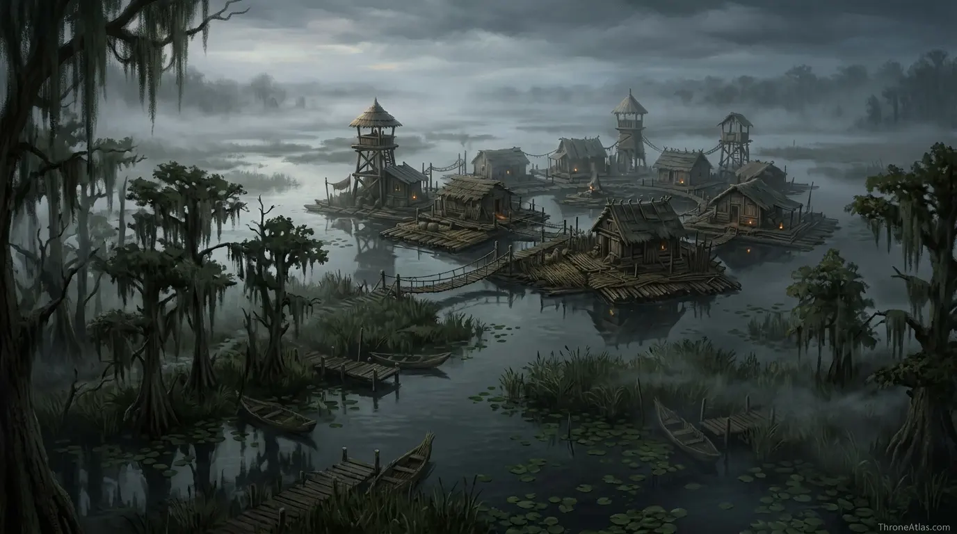 The Neck marshland image for House Reed map