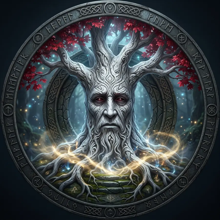 Isle of Faces Map compass rose for ThroneAtlas map guide