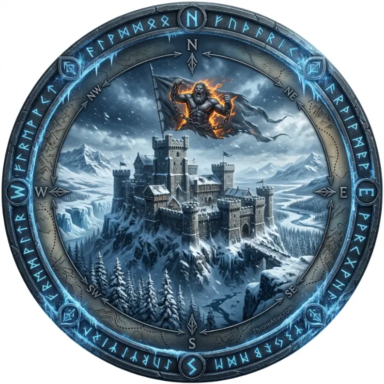Last Hearth map compass rose for ThroneAtlas map reading